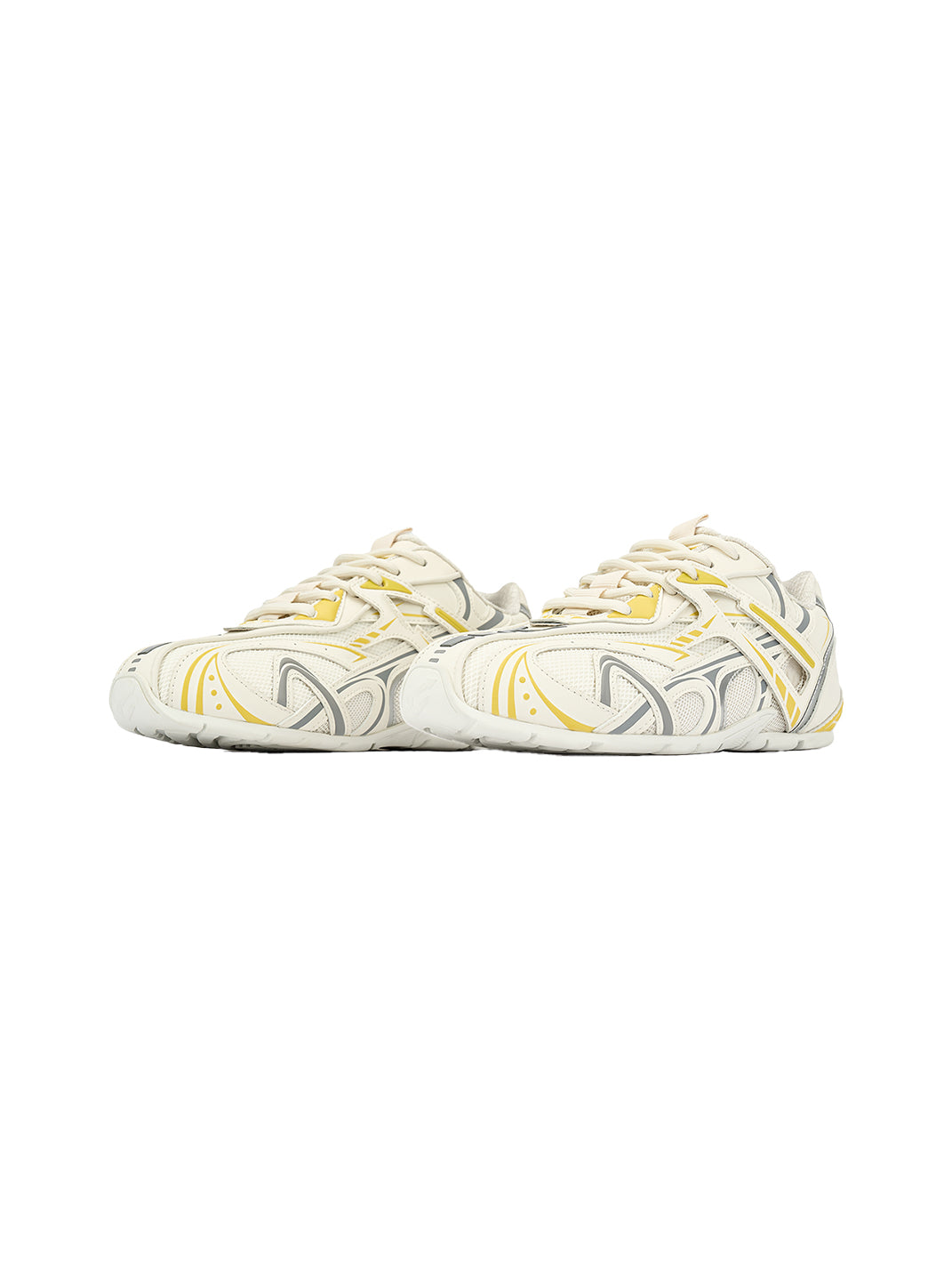 NEXT IMPULSIVE |  Techwear Trainer Sneaker -White&Yellow - PSYLOS 1, NEXT IMPULSIVE |  Techwear Trainer Sneaker -White&Yellow, Retro Trainers, NEXT IMPULSIVE, PSYLOS 1